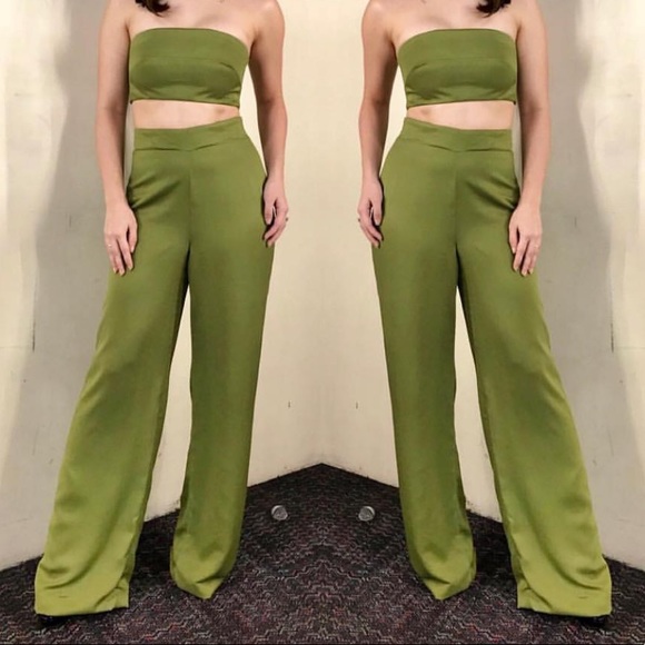 Pants - Green Tube & Pants Set